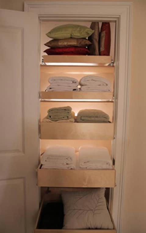 Slide-Out Closet Drawers