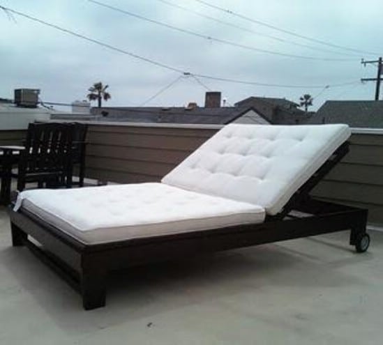 DIY Chaise Lounge - 10 Outdoor DIY Projects That Inspire Beauty and Relaxation