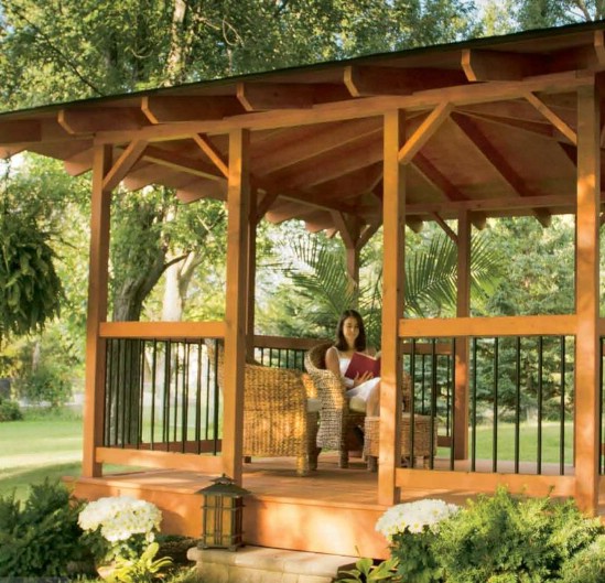 DIY Gazebo - 10 Outdoor DIY Projects That Inspire Beauty and Relaxation