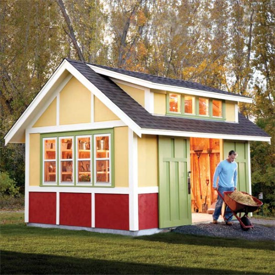 DIY Garden Shed - 10 Outdoor DIY Projects That Inspire Beauty and Relaxation