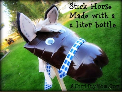 2 Liter Stick Horse - 20 Fun and Creative Crafts with Plastic Soda Bottles