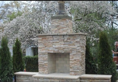 Build An Outdoor Fireplace - 150 Remarkable Projects and Ideas to Improve Your Home's Curb Appeal