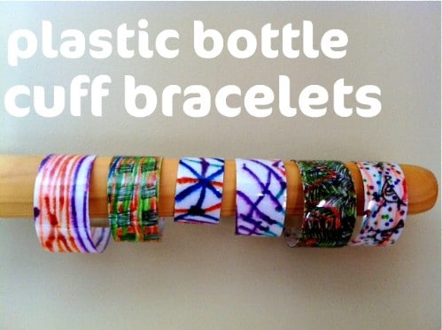 Cuff Bracelets - 20 Fun and Creative Crafts with Plastic Soda Bottles