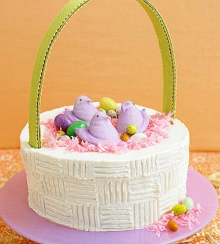 Easter Basket Cake - 100 Easy and Delicious Easter Treats and Desserts