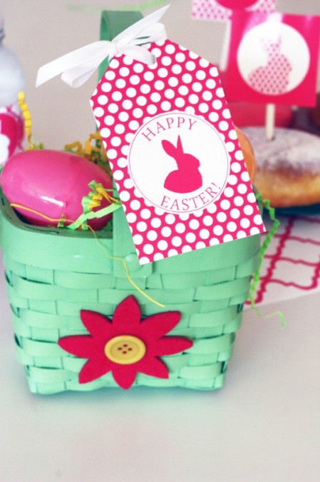 Party Tags and Bags Printables - 40 Crafty Easter Printables for Perfect Holiday Projects