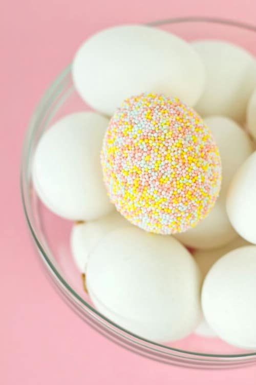 Sprinkle Easter Eggs - 80 Creative and Fun Easter Egg Decorating and Craft Ideas