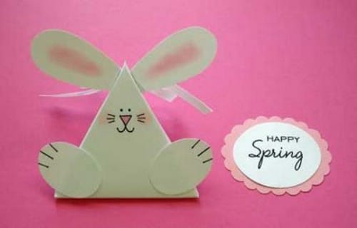 Bunny Treat Boxes - 80 Fabulous Easter Decorations You Can Make Yourself