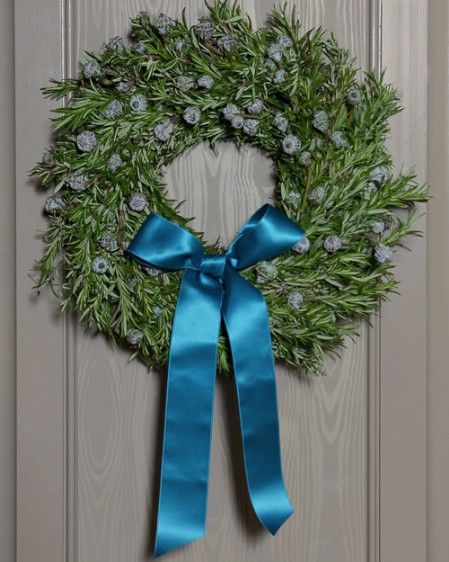 Fresh Herb Wreath - 40 Creative DIY Easter Wreath Ideas to Beautify Your Home