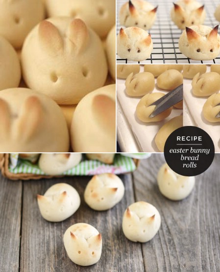 Adorable Easter Bunny Rolls - 100 Easy and Delicious Easter Treats and Desserts