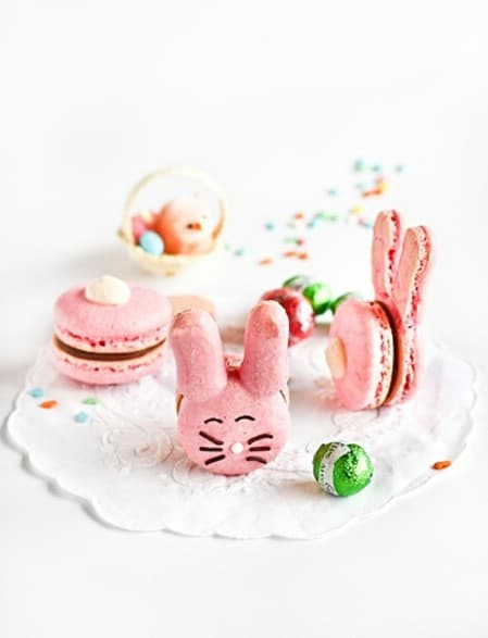 Easter Bunny Macaroons - 100 Easy and Delicious Easter Treats and Desserts