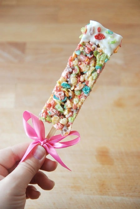 Colorful Pastel Rice Krispies Treats - 100 Easy and Delicious Easter Treats and Desserts