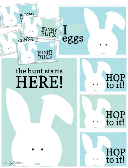 Easter Egg Hunt Printables - 40 Crafty Easter Printables for Perfect Holiday Projects