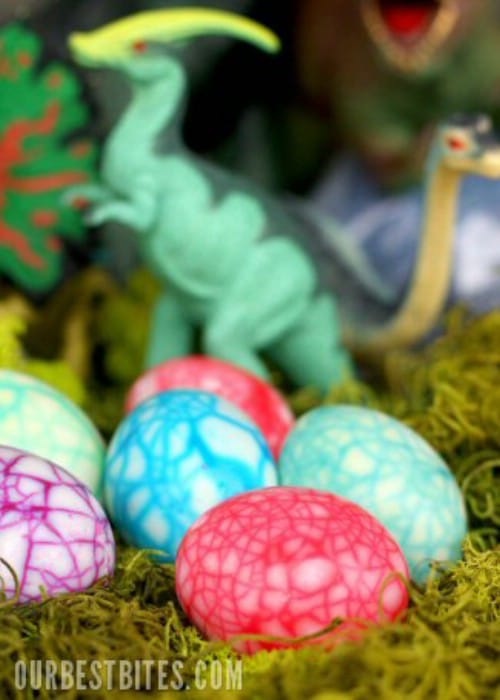 Dinosaur Easter Eggs - 80 Creative and Fun Easter Egg Decorating and Craft Ideas