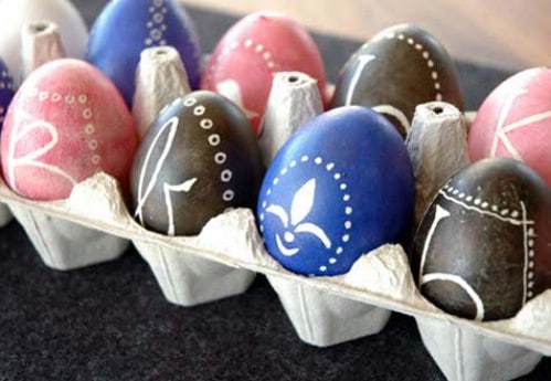 Ukrainian Design Easter Eggs - 80 Creative and Fun Easter Egg Decorating and Craft Ideas