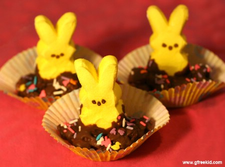 Peeps in Chocolate Shells - 100 Easy and Delicious Easter Treats and Desserts