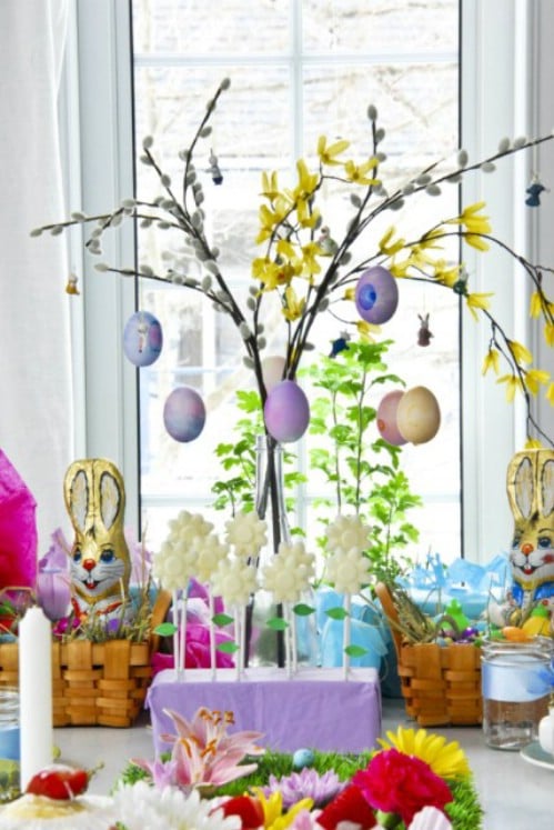 Easter Table Decorations - 80 Fabulous Easter Decorations You Can Make Yourself