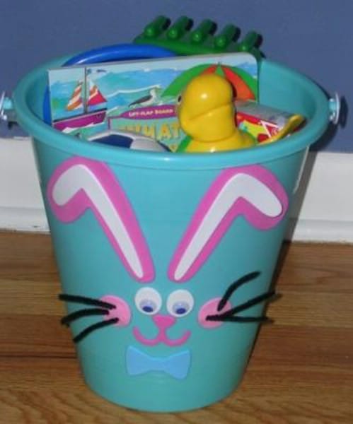 Bunny Pail Easter Baskets