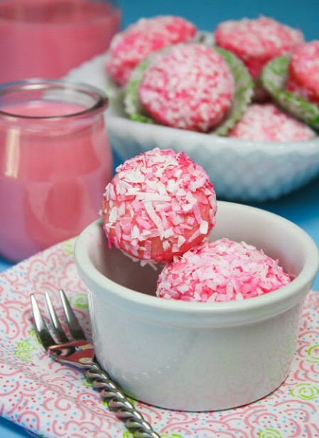 Homemade Easter Snowballs - 100 Easy and Delicious Easter Treats and Desserts