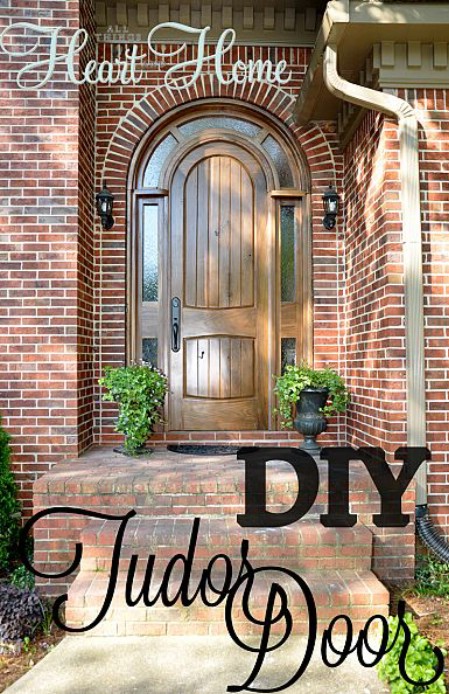 Build An Arched Entry Door - 150 Remarkable Projects and Ideas to Improve Your Home's Curb Appeal