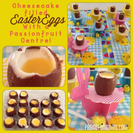 Cheesecake Filled Crème Eggs - 100 Easy and Delicious Easter Treats and Desserts