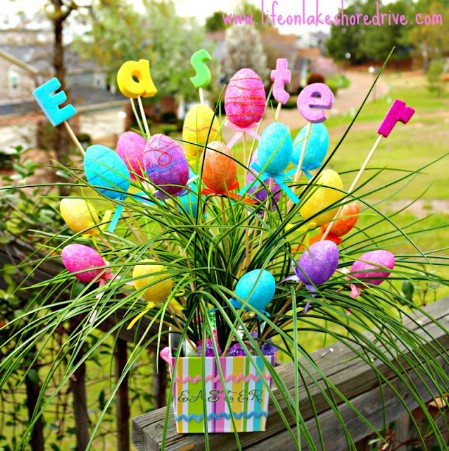 It’s in the Bag - 40 Beautiful DIY Easter Centerpieces to Dress Up Your Dinner Table