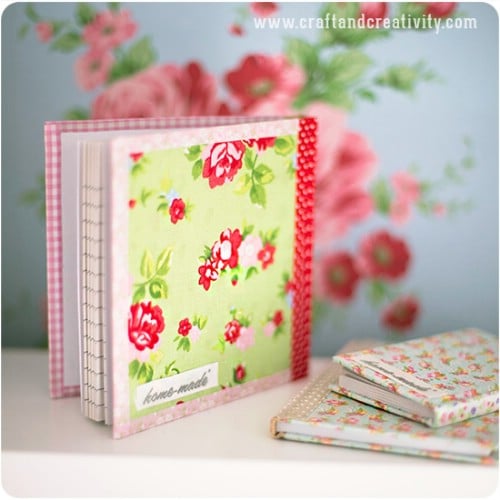 Fabric Covered Journal