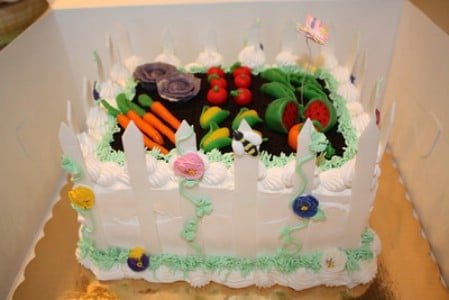 Spring Garden Cake - 100 Easy and Delicious Easter Treats and Desserts