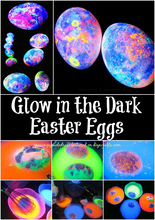 Glow-in-the-Dark Easter Eggs - 80 Creative and Fun Easter Egg Decorating and Craft Ideas