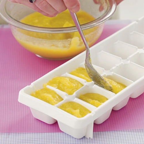 Make and Freeze Your Own Baby Food