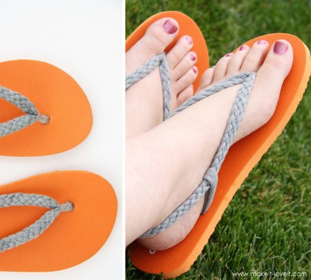 Create New Summer Flip-Flops from Old Ones