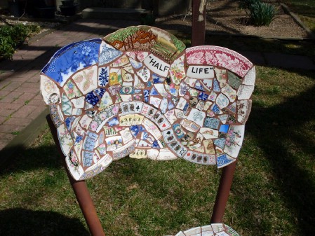 Create A Beautiful Chair From Broken China