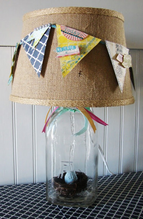 Spring Banner Lampshade