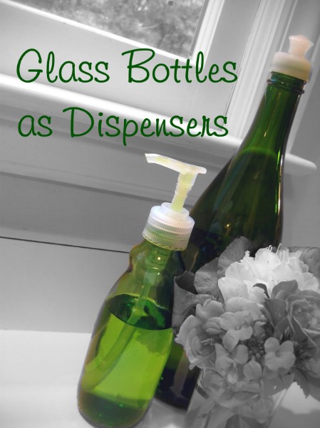 Make Soap Dispensers From Glass Bottles