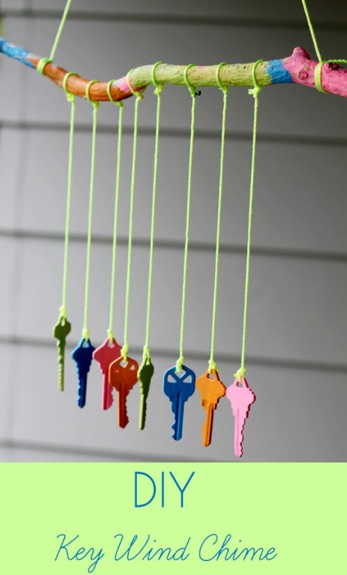 Turn Old Keys into a Beautiful Wind Chime