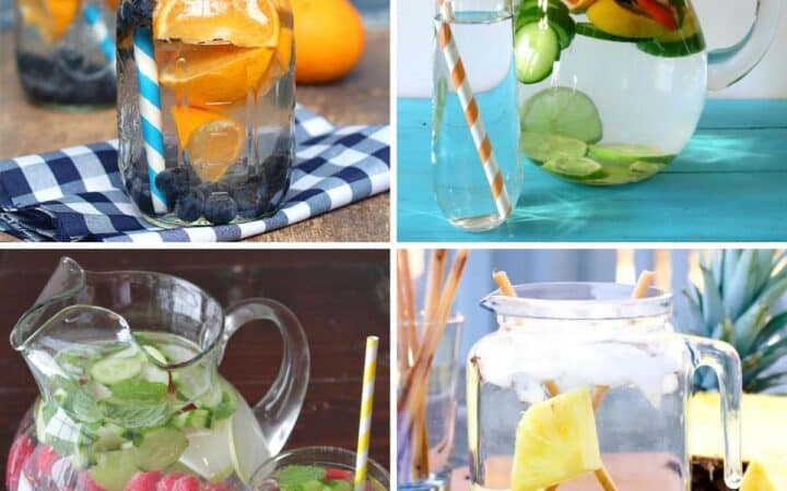 4 Delicious Detox Waters to Cleanse Your Body and Burn Fat