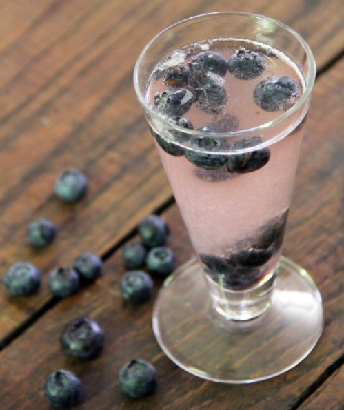 Blueberry French 75