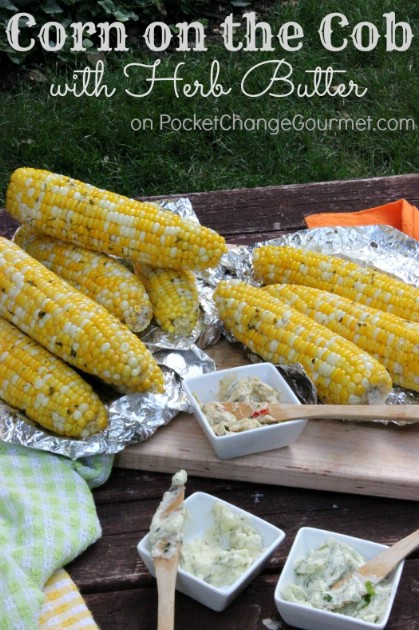 Corn on the Cob with Herb Butter