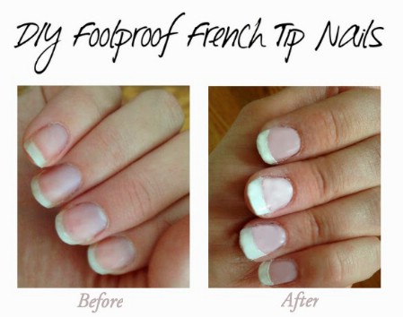 French Nail Tip Stencils