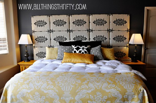 Quilted Fabric Headboard