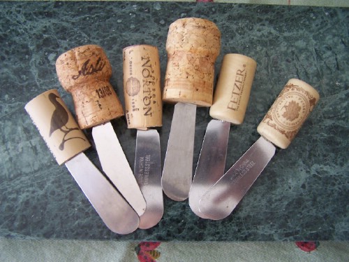 Cork Canapé Knives