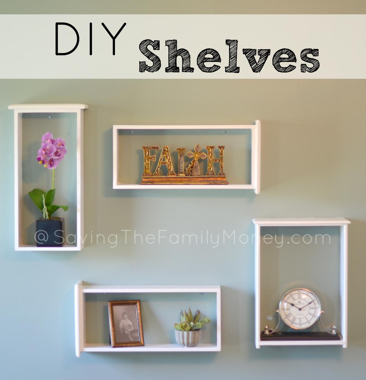 DIY Easy DIY Window Box Shelves