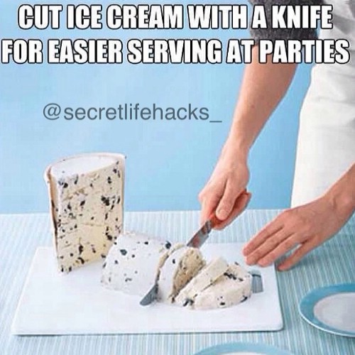 Fast and easy ice cream servings