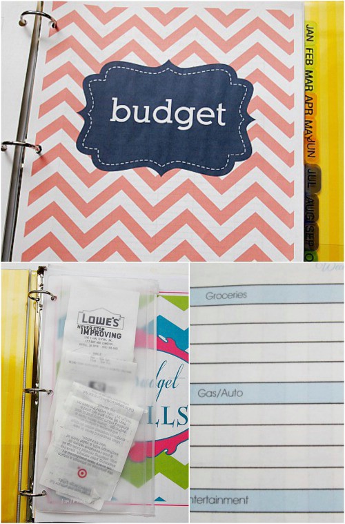 A binder just for your budget
