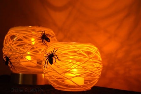 Spider Webbed Lighting