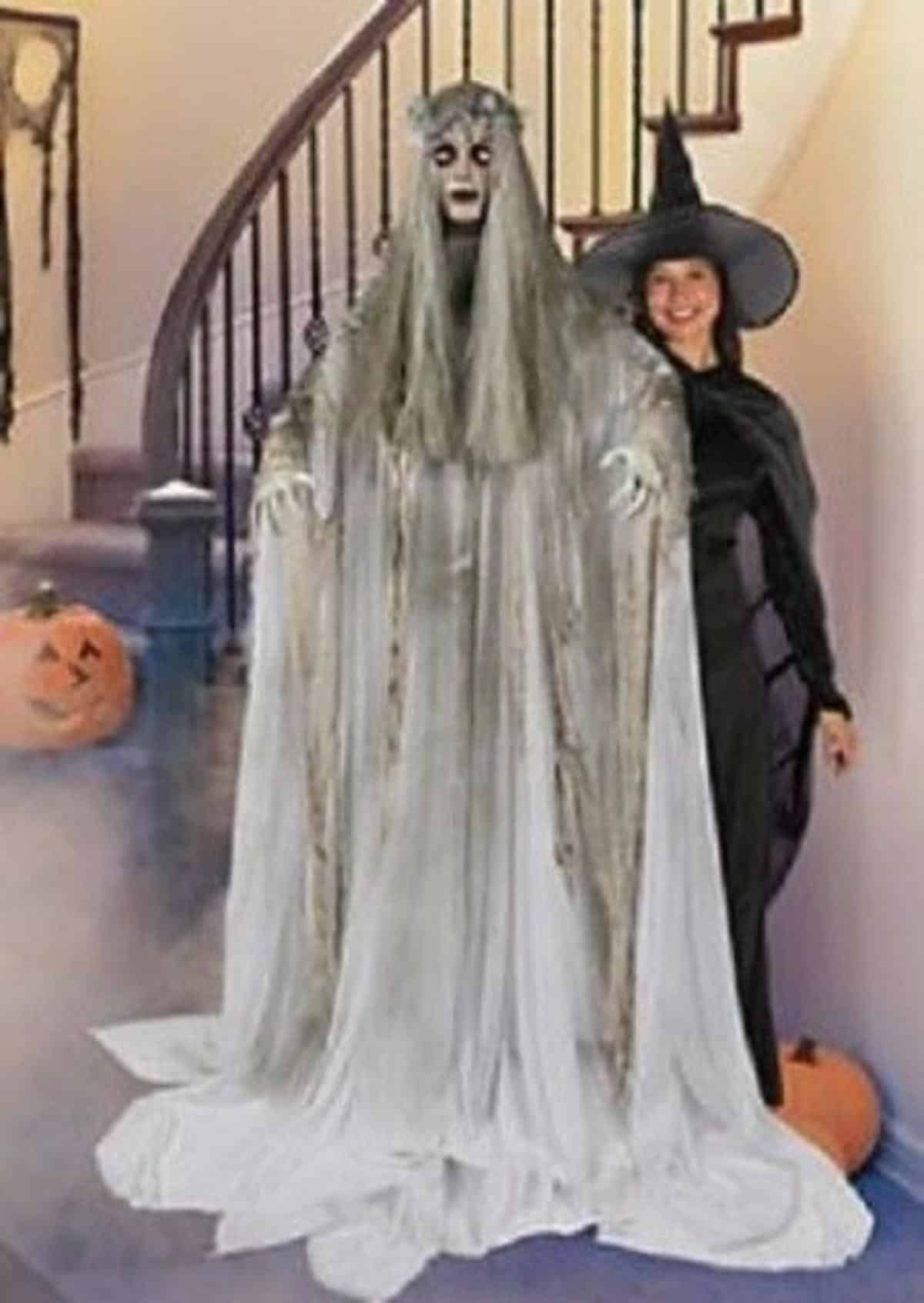 Life-Size Female Ghost
