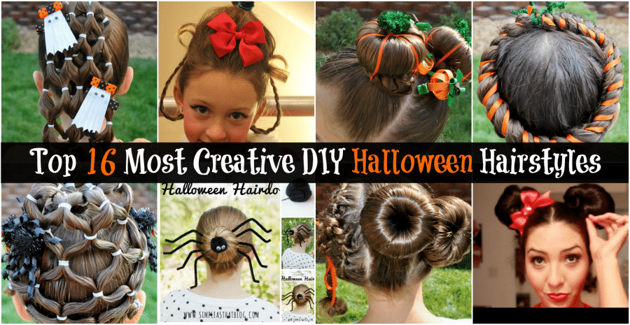 Top 16 Most Creative DIY Halloween Hairstyles