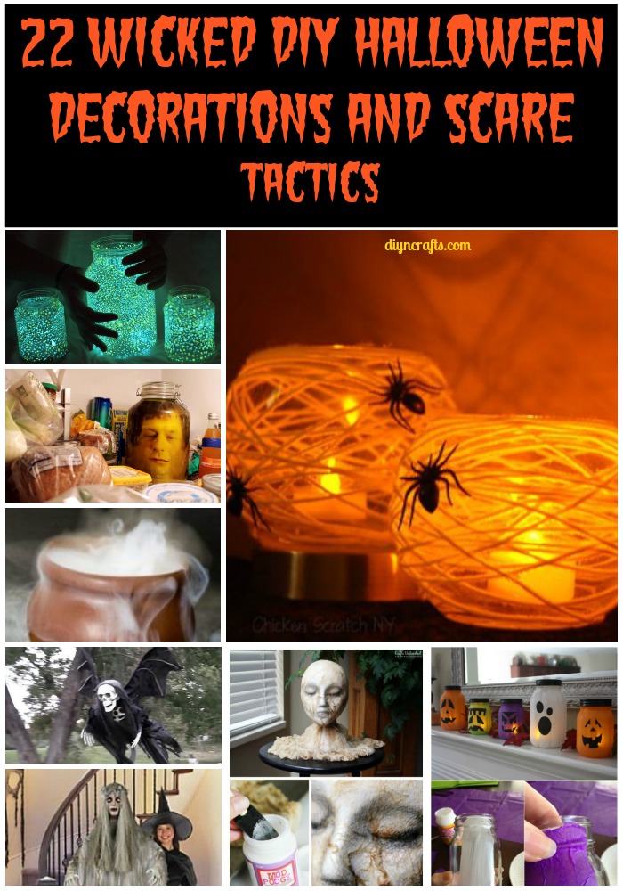 22 Wicked DIY Halloween Decorations And Scare Tactics