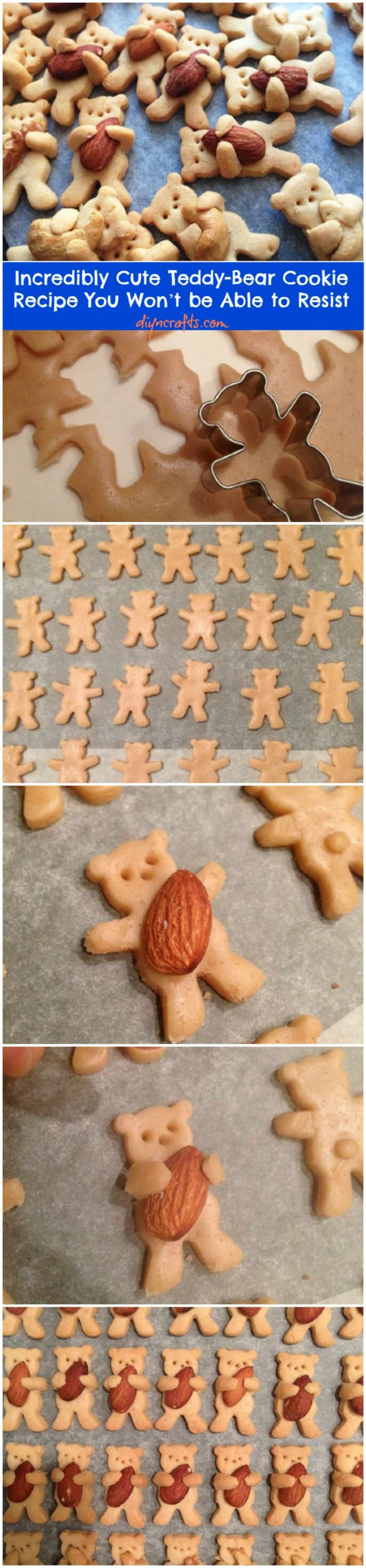 Incredibly Cute Teddy-Bear Cookie Recipe You Won’t be Able to Resist collage.