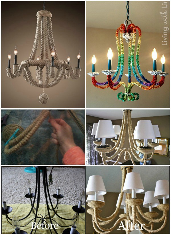 16 Genius DIY Lamps and Chandeliers To Brighten Up Your Home