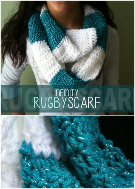 Infinity rugby scarf